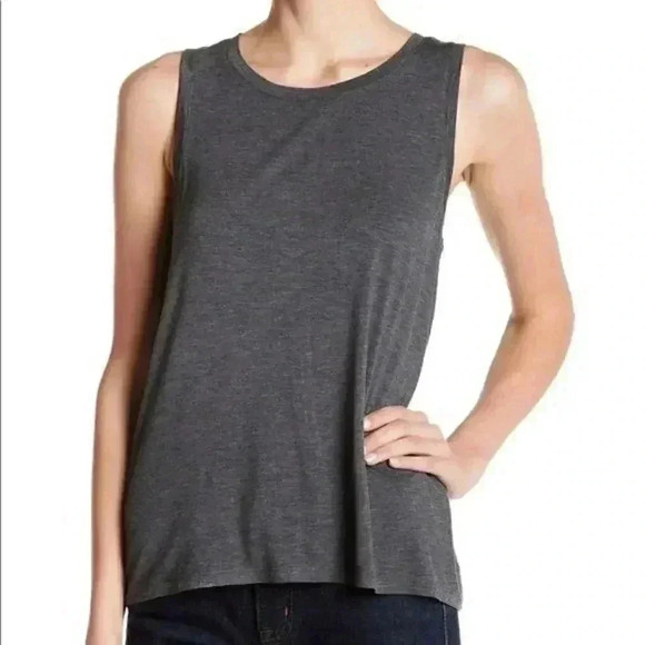Halogen Opened Back Tank Top - Picture 1 of 6